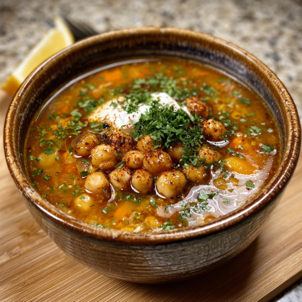 Creamy Harira Soup (Low-Carb Version) Delights Your Tastebuds!