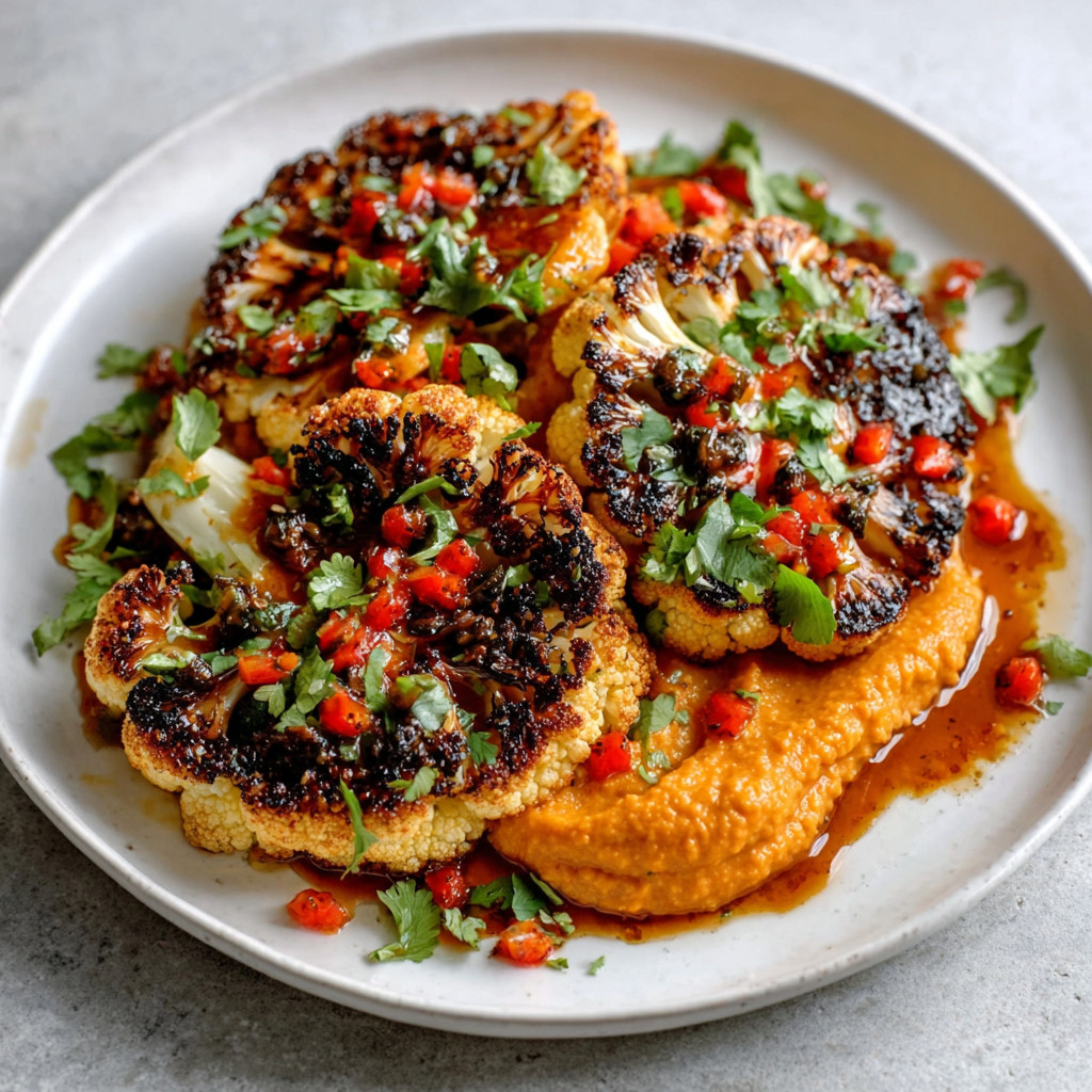 Harissa Cauliflower Steaks: Discover Flavorful Spicy Delights!