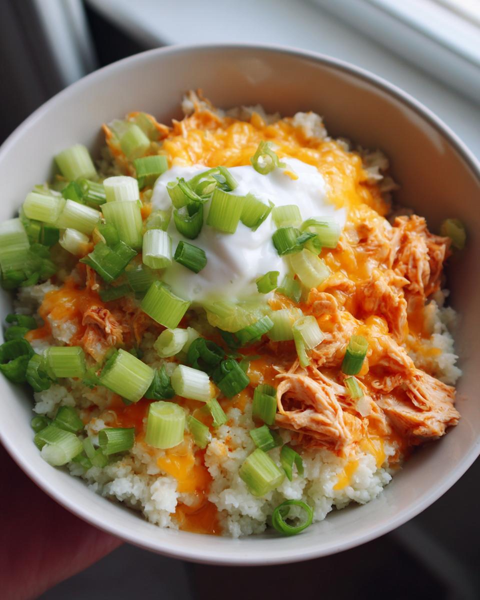 40g Protein Buffalo Chicken Bowls – Flavor-Packed & Keto