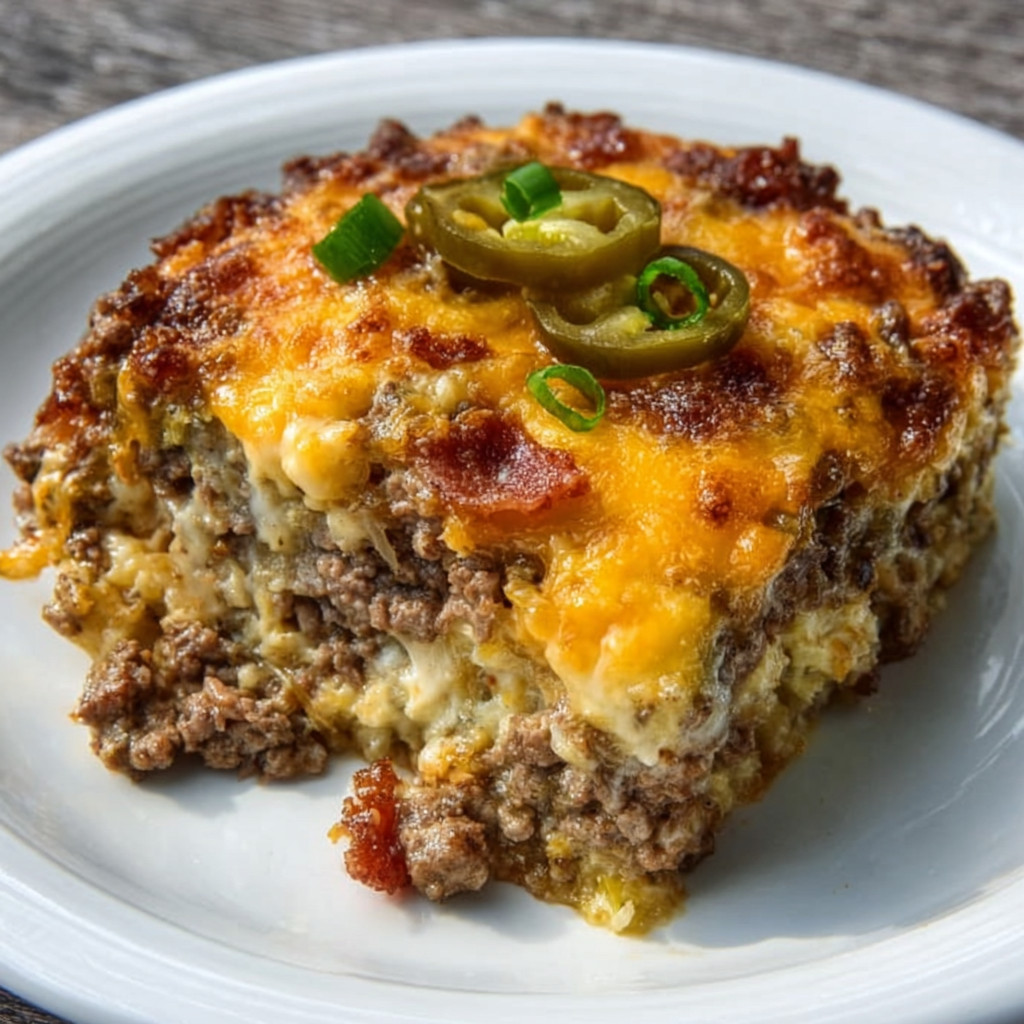 Keto Bacon Cheeseburger Casserole: A Delicious Must-Try!