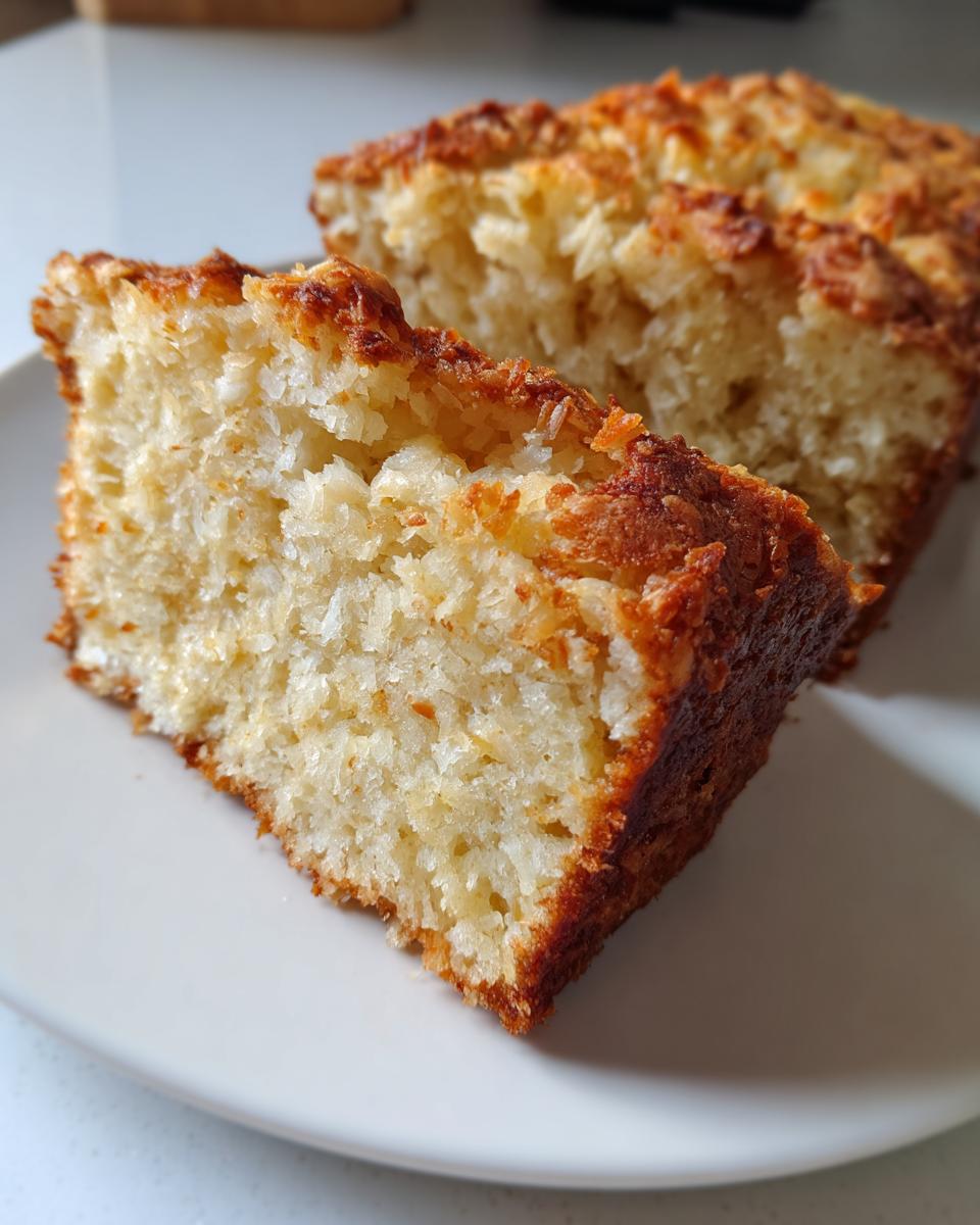 Keto Coconut Bread - detail 2