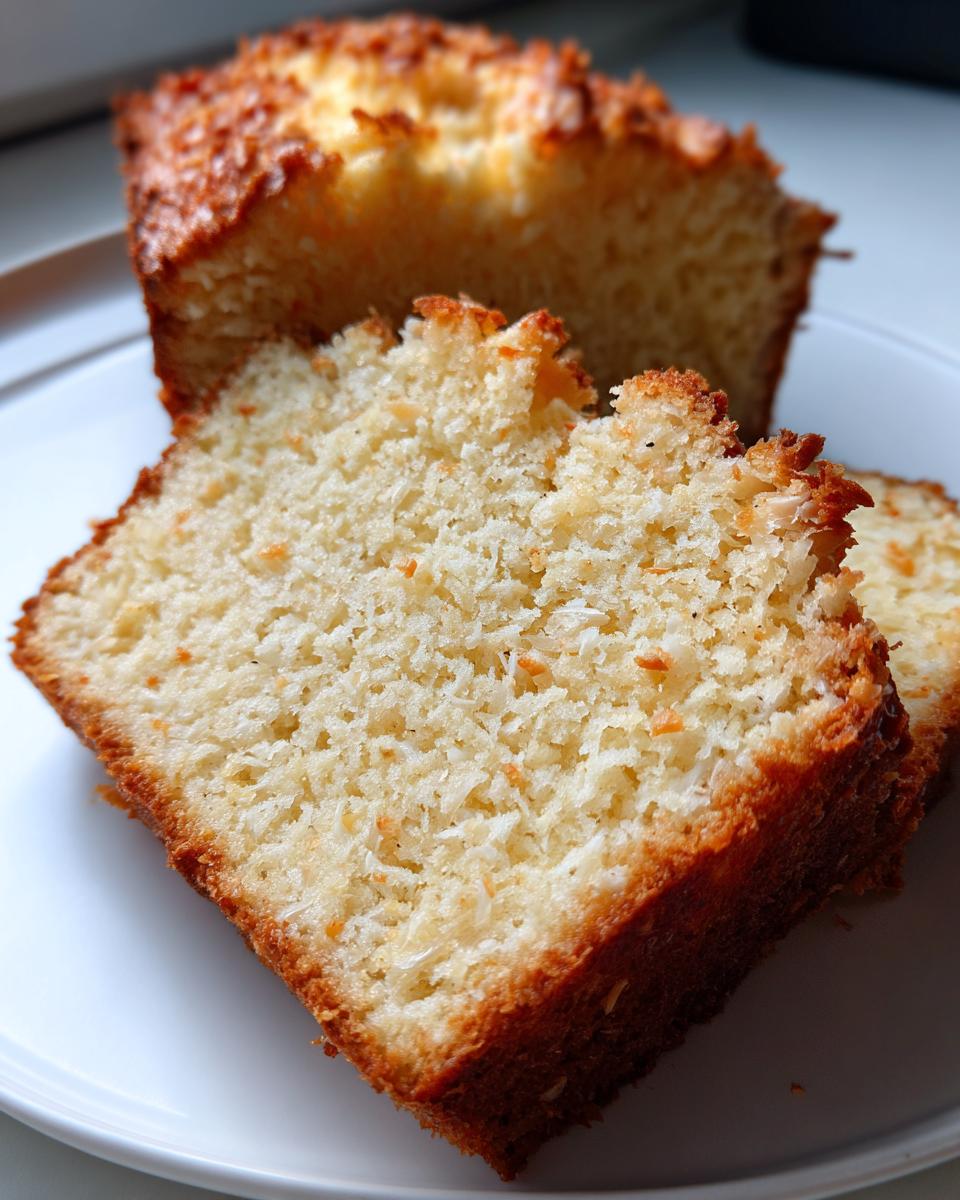 Keto Coconut Bread - detail 3
