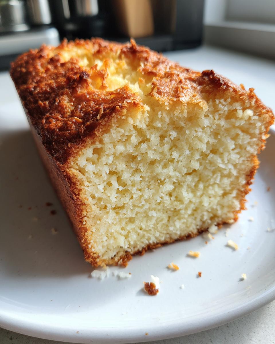 Keto Coconut Bread - detail 4