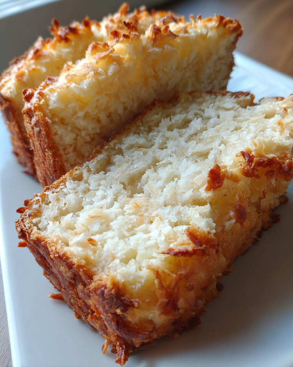 7-Ingredient Keto Coconut Bread: Nut-Free & Delicious