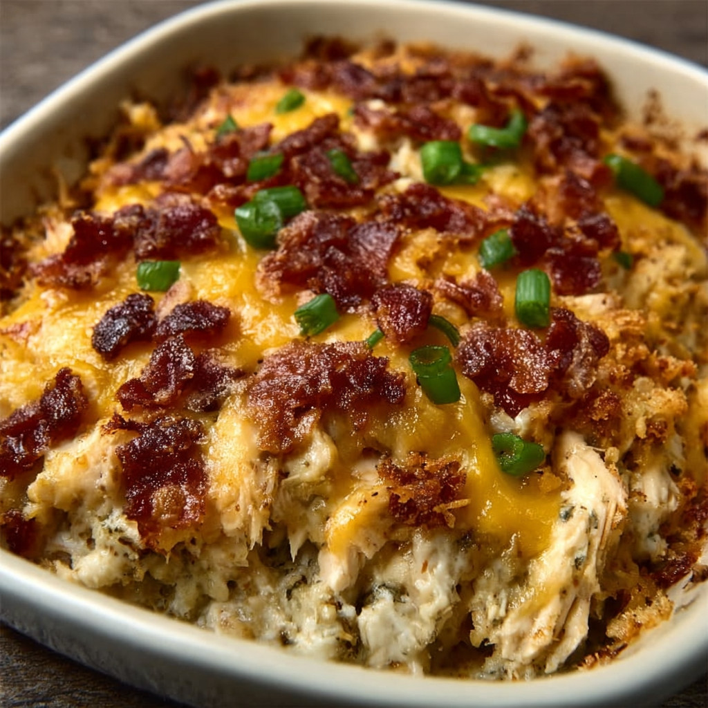 Keto Jalapeño Popper Chicken Casserole: A Spicy Delight!
