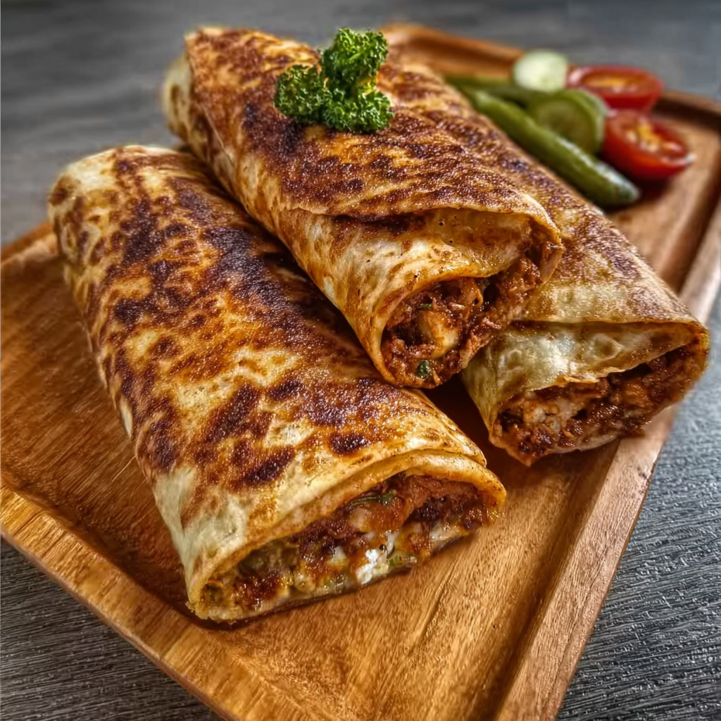 Keto M’hadjeb Wraps: Enjoy Guilt-Free Flatbread Bliss!