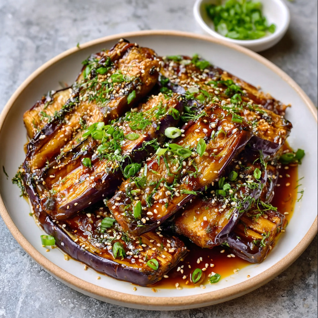 Keto Sesame-Soy Eggplant Steaks: Try This Tasty Recipe!