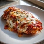 Keto Stuffed Chicken Parmesan