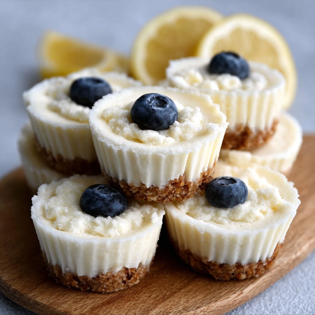Lemon Cheesecake Fat Bombs (No Bake) for a Guilt-Free Treat!
