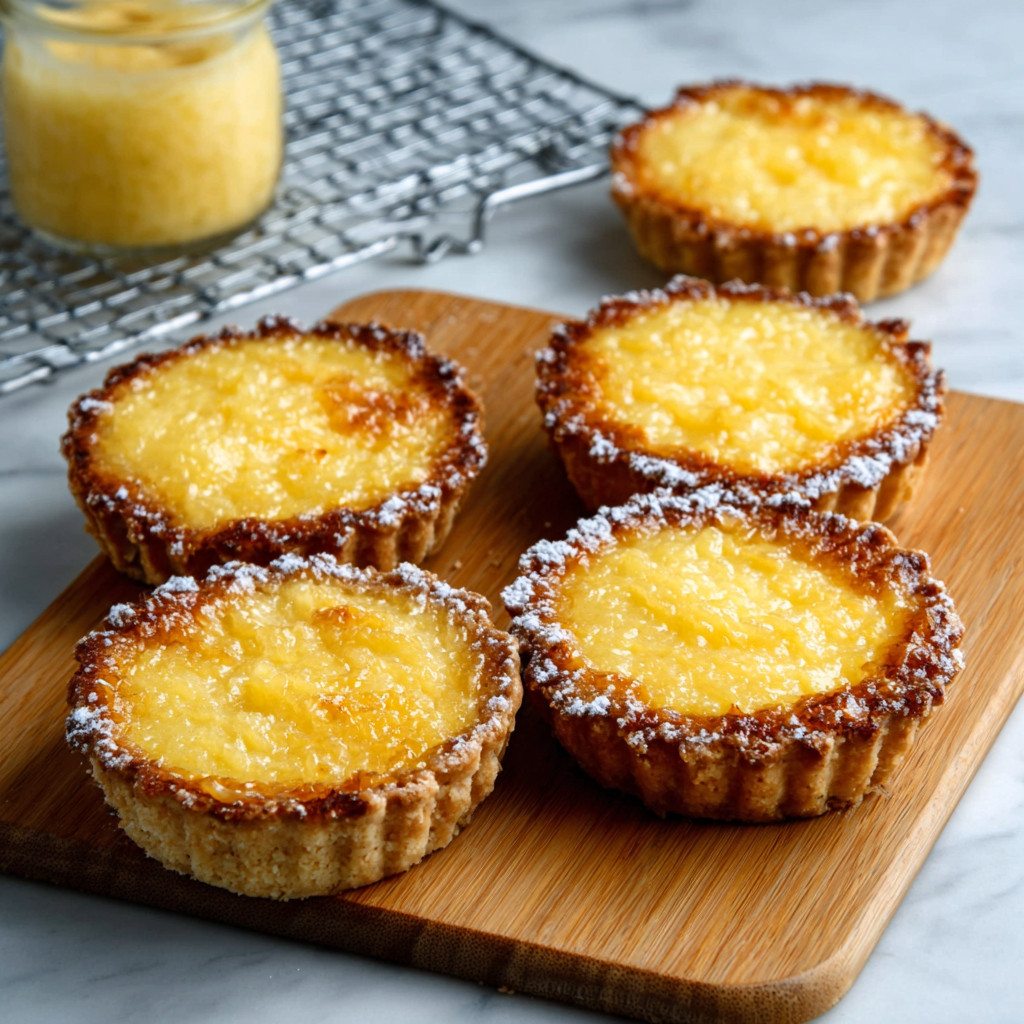 Low-Carb Yuzu Custard Tarts: A Delightful Treat to Try!