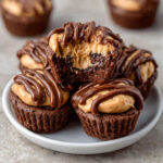 Mini Peanut Butter Choco Fudge Bites