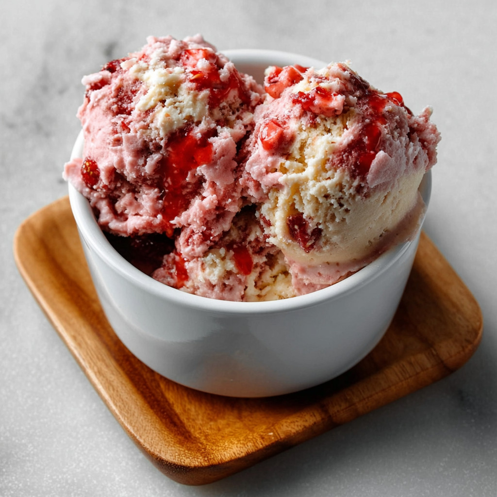 Pure Protein Strawberry Cheesecake Ice Cream (Keto) is delicious!