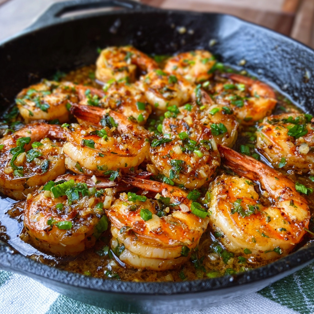 Scallion & Garlic Butter Keto Shrimp: Delight Your Tastebuds!