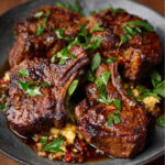 Spiced Lamb Chops with Chakalaka Butter