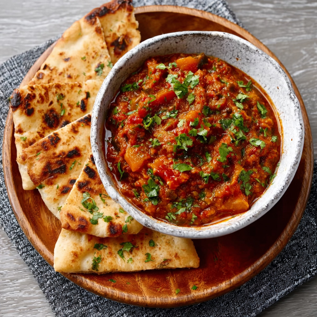 Zaalouk (Smoky Eggplant & Tomato Dip): A Flavorful Delight
