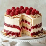 Raspberry Almond Cake (Low-Carb) First Image First Image