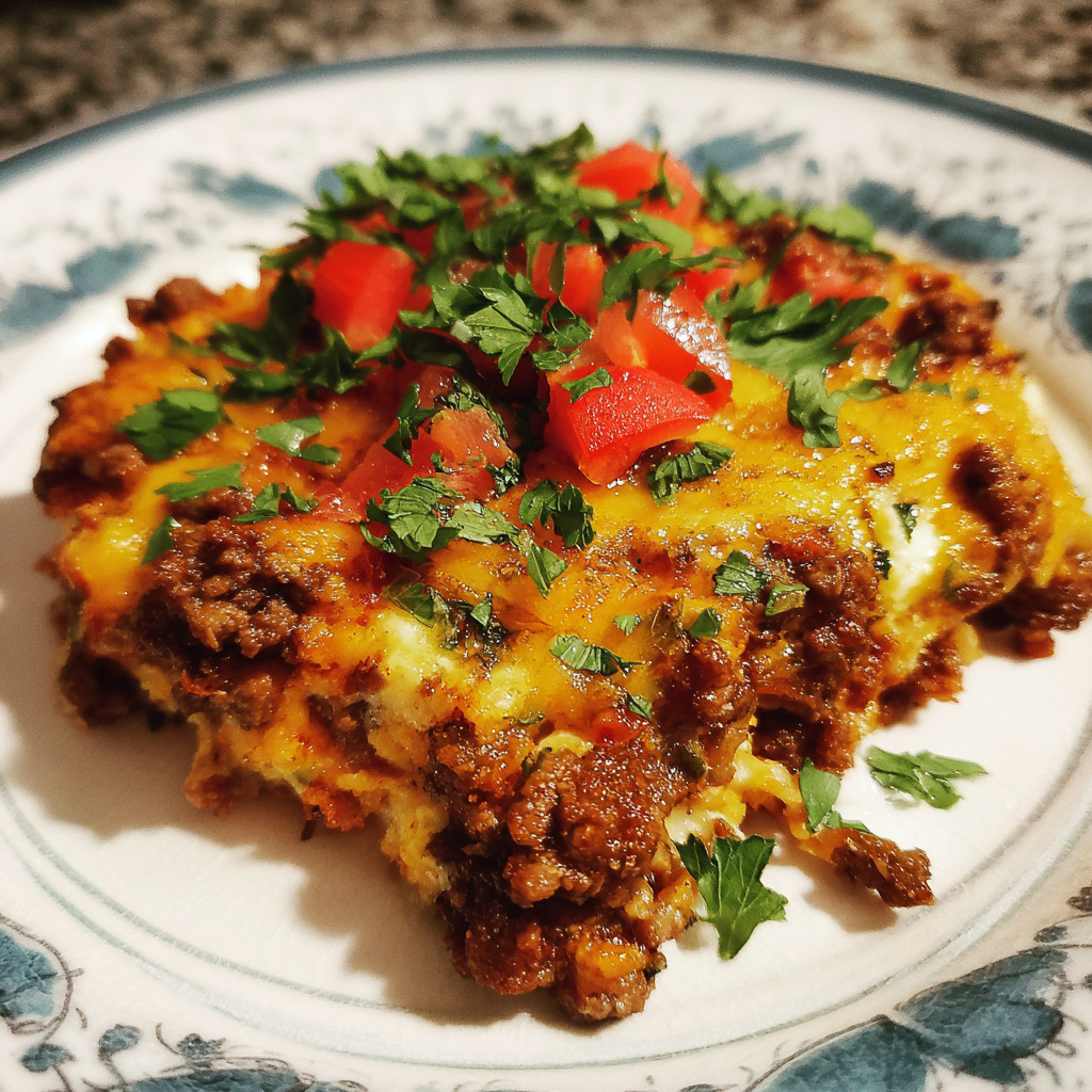 Keto Cheeseburger Casserole: A Quick, Tasty Dinner!