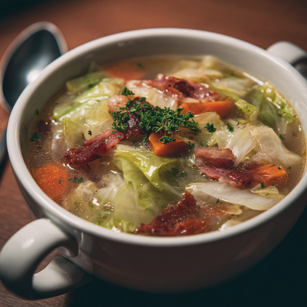 Keto Cabbage Soup is a delicious low-carb delight!