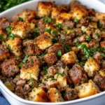 Keto Sausage & Herb Stuffing First Image First Image