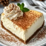 Keto Eggnog Cheesecake First Image First Image