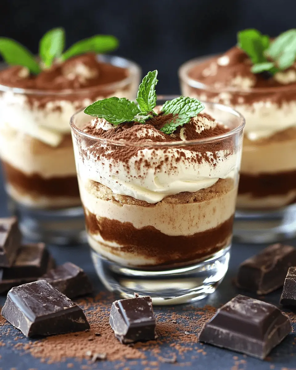 Keto Tiramisu Cups: Indulgent Dessert Without the Guilt