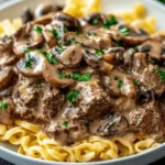 Keto Beef Stroganoff with Miracle Noodles First Image First Image