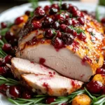 Keto Cranberry Glazed Turkey Breast First Image First Image