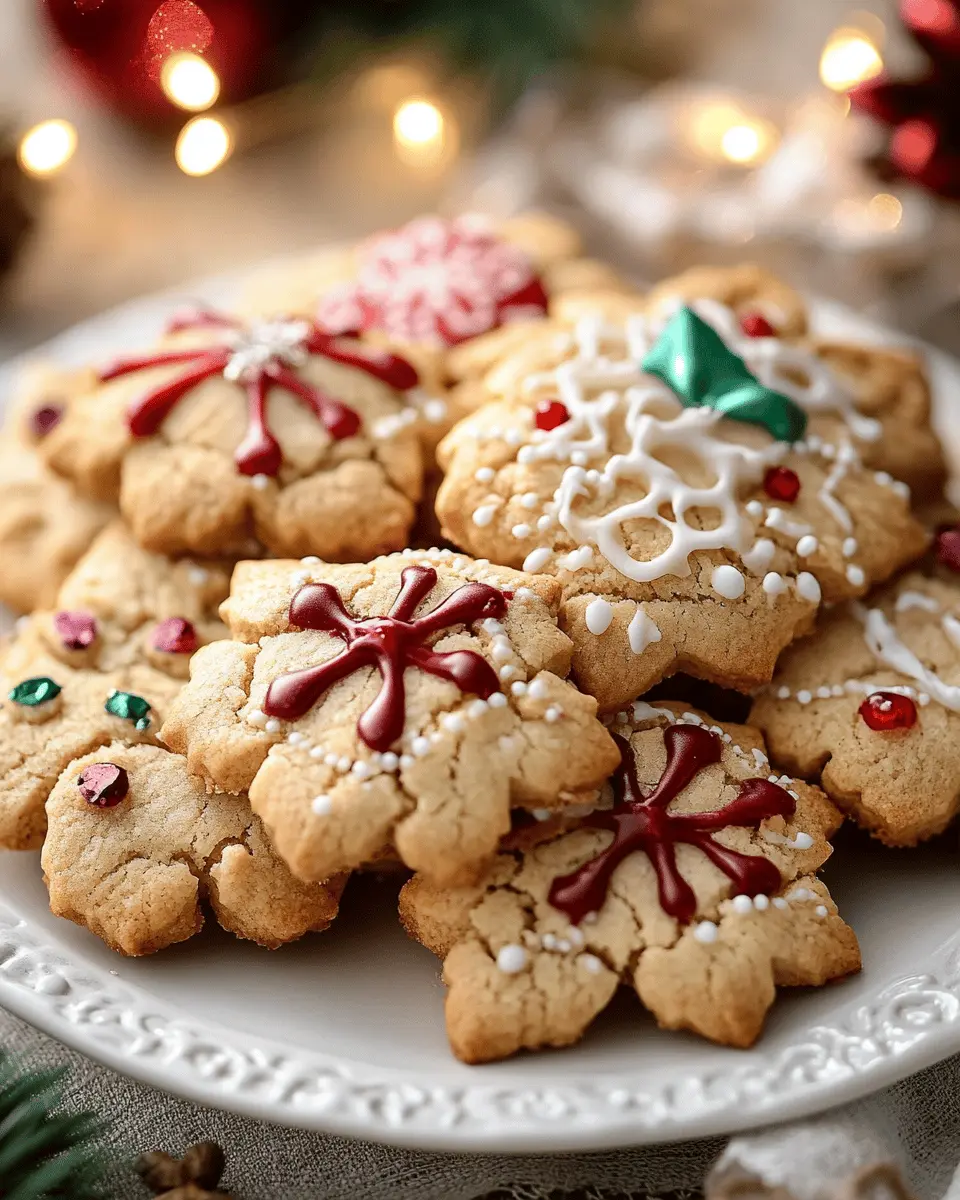 Almond Flour Christmas Cookies: Irresistibly Soft & Chewy