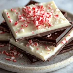 Keto Chocolate Peppermint Bark First Image First Image