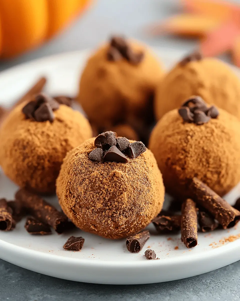 Low-Carb Pumpkin Spice Truffles: Irresistibly Creamy Treats