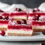 Keto Cranberry Bliss Bars First Image First Image