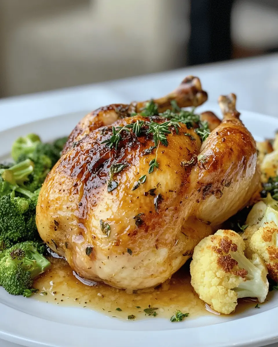 Garlic Butter Roast Chicken: Irresistibly Juicy Keto Delight