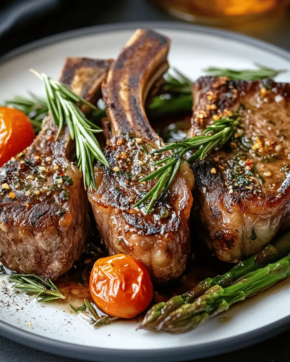 Keto Rosemary Garlic Lamb Chops: Juicy Flavor You’ll Love