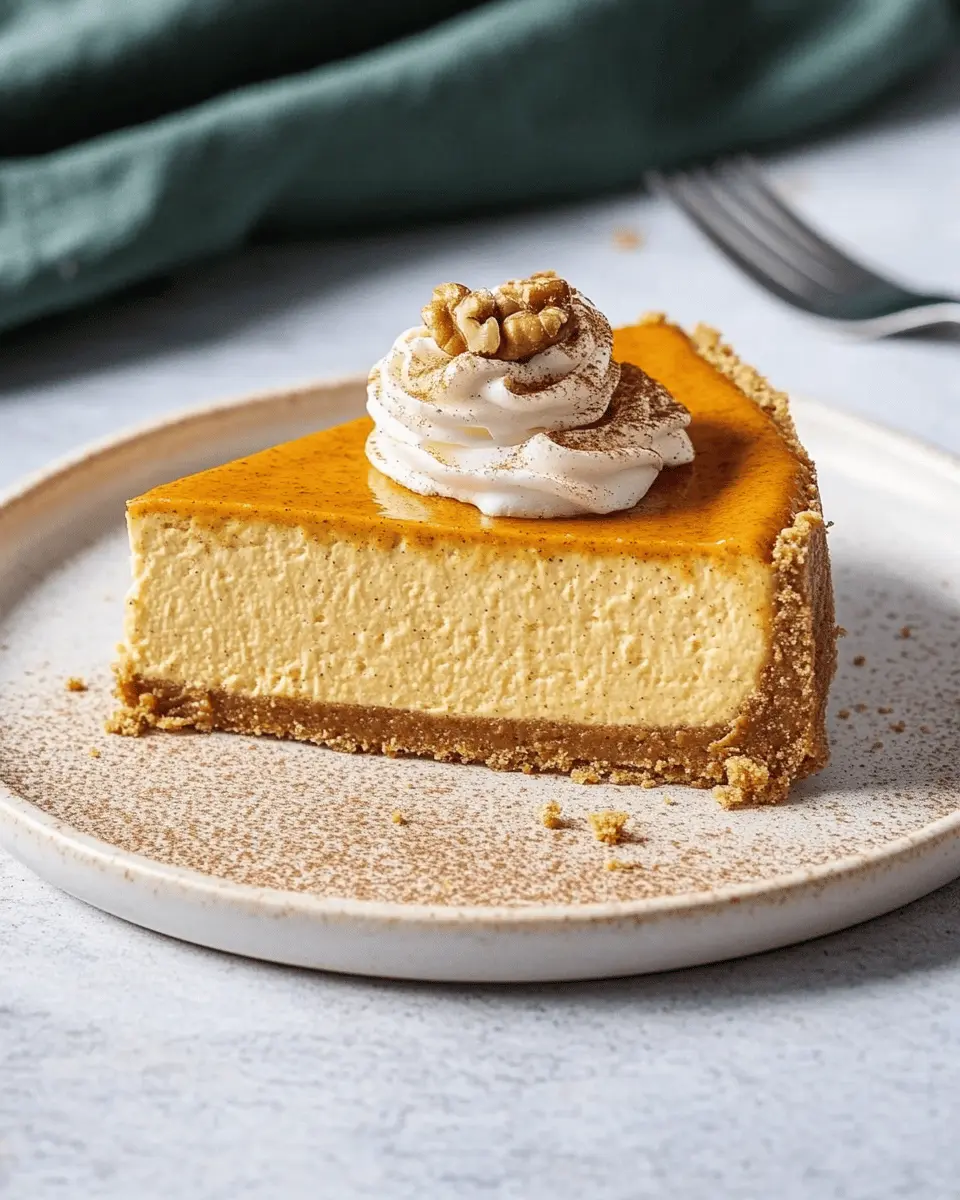 Keto Pumpkin Cheesecake First Image First Image