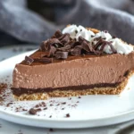French Chocolate Keto Silk Pie First Image First Image