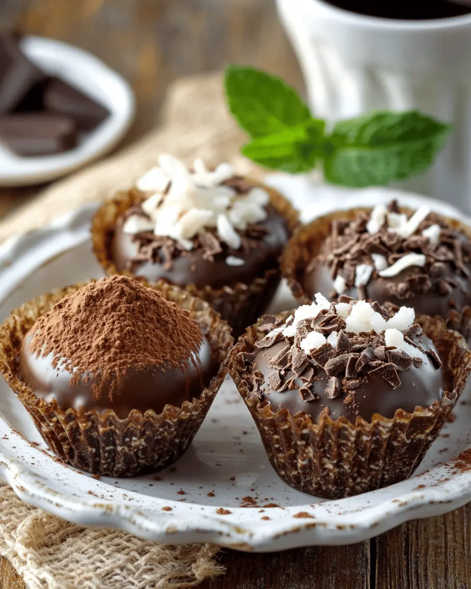 Sugar Free Mocha Truffle Cups You’ll Absolutely Love!