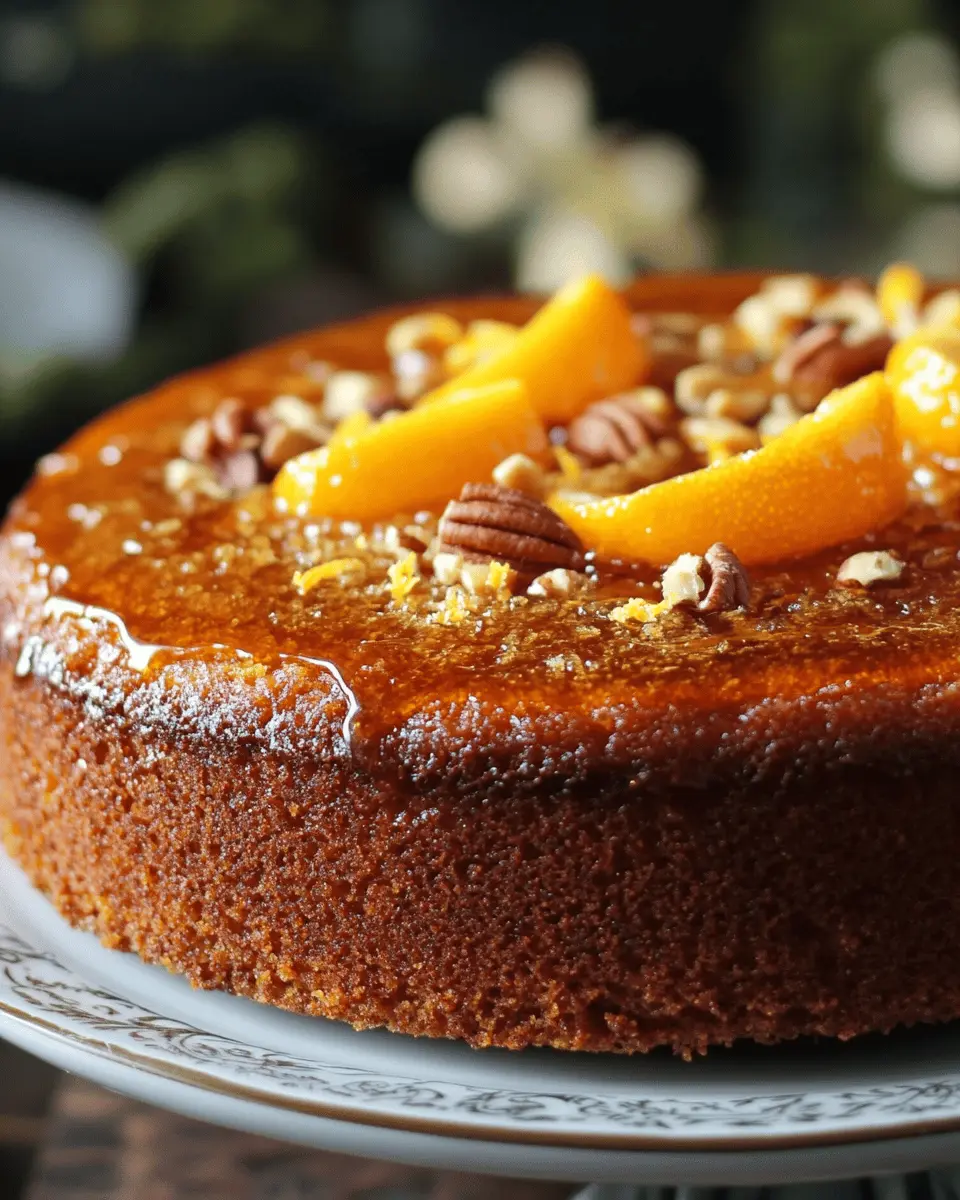 Keto Spiced Orange Honey Cake: Delightfully Guilt-Free Indulgence