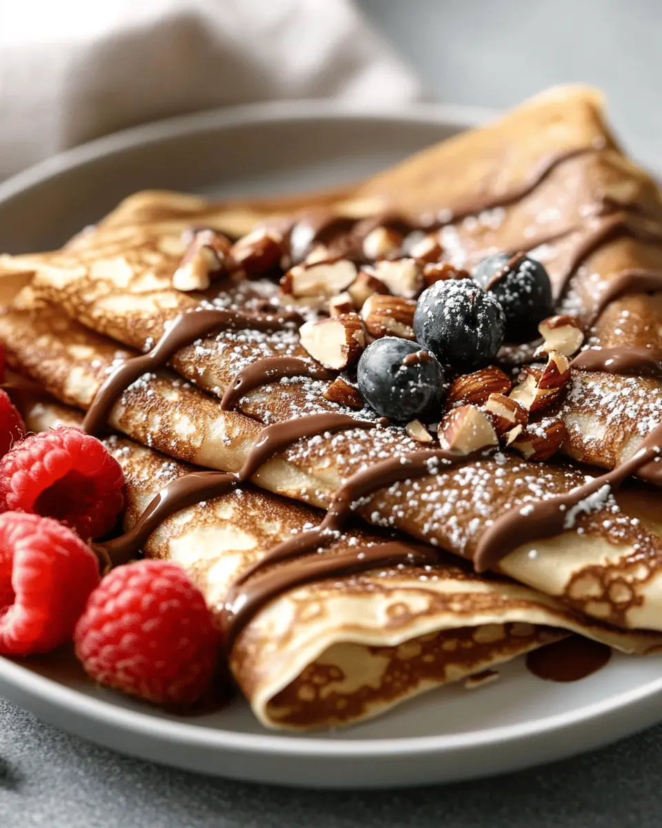 Chocolate Hazelnut Keto Crepes: Indulgent, Guilt-Free Delight