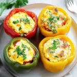 Egg-Stuffed Bell Peppers First Image First Image