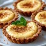 Keto Nutmeg Custard Tartlets First Image First Image