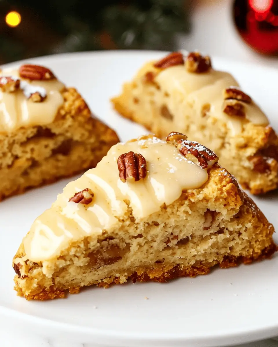 Keto Maple Butter Christmas Scones: Irresistibly Festive Treats