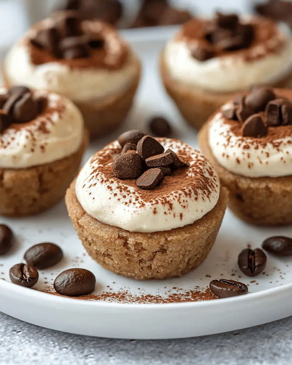 Keto Tiramisu Cookie Cups First Image First Image