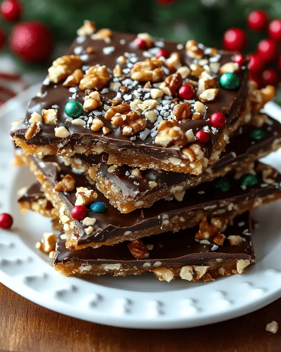 Low Carb Christmas Toffee Crunch: Irresistibly Sweet & Guilt-Free