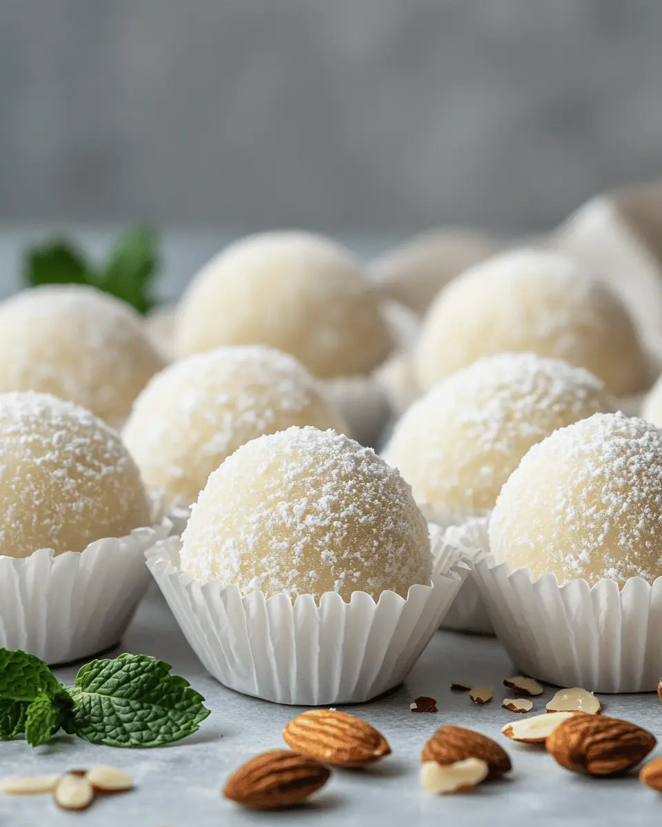 Keto Vanilla Almond Snowball Truffles: Indulgent & Guilt-Free!