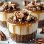 Caramel Pecan Keto Cheesecake Cups First Image First Image