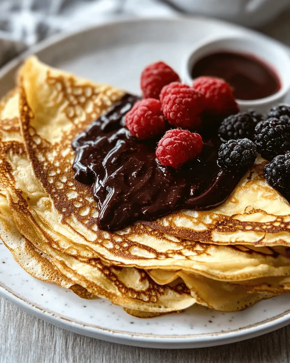 Simple Keto Crepes: Effortlessly Delicious and Guilt-Free!