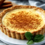 Keto Nutmeg Custard Tart First Image First Image