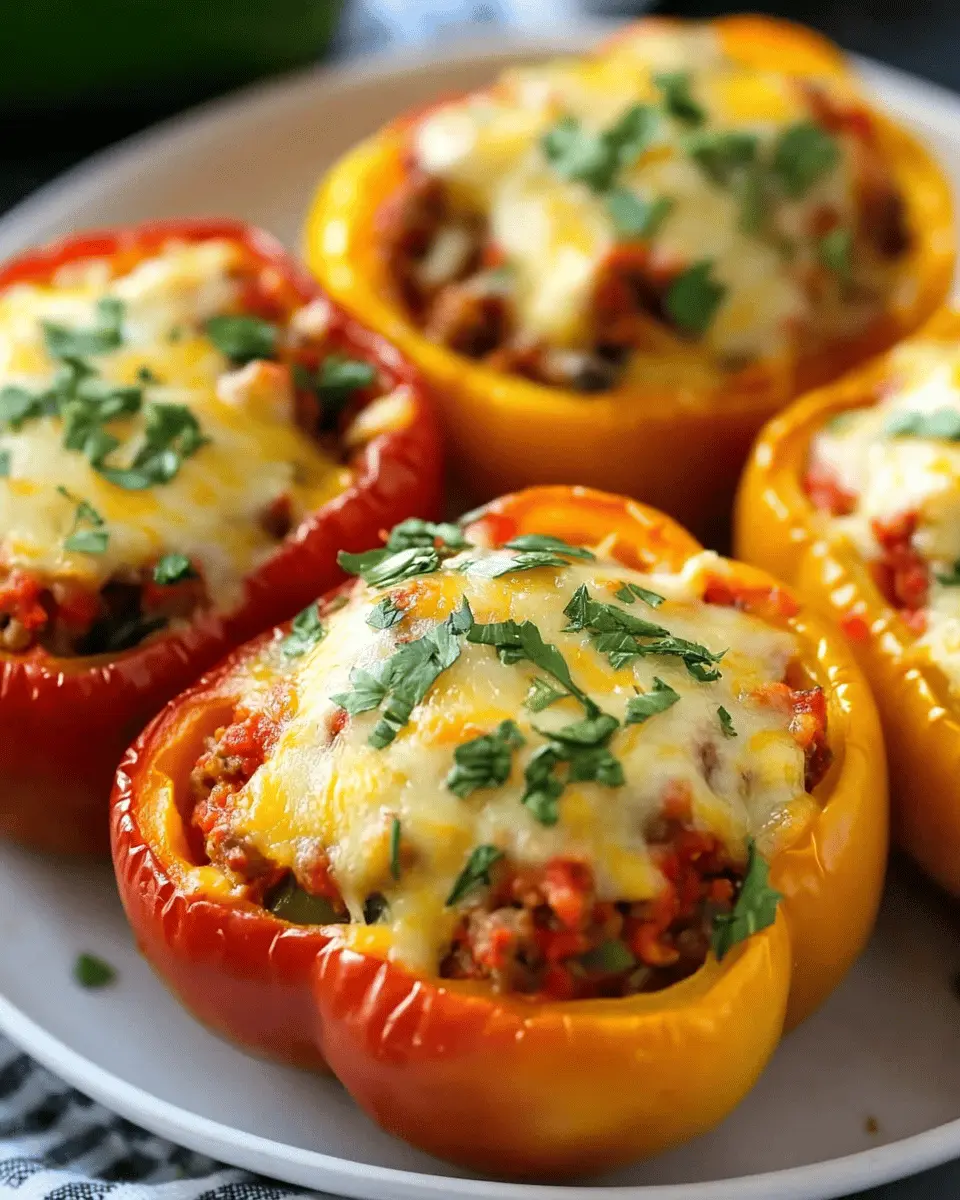 Keto Stuffed Peppers Recipe: Irresistibly Cheesy and Flavorful!