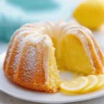 Keto Snowflake Lemon Glaze Cake First Image First Image