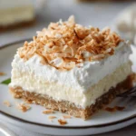 Low-Carb Coconut Cream Pie Bars First Image First Image